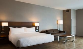 Spacious day use room with natural light at AC Hotel Cincinnati At Liberty Center.