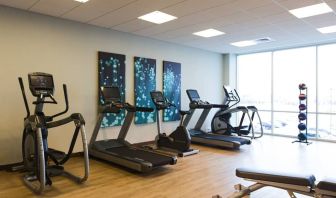 Fitness center available at AC Hotel Cincinnati At Liberty Center.
