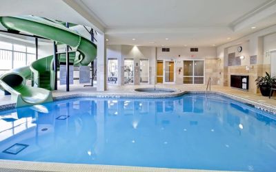 Refreshing indoor pool at Fairfield By Marriott Guelph.