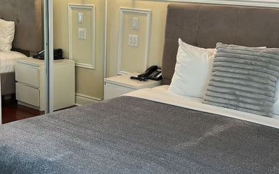 Day use room at Parc Suites Hotel.