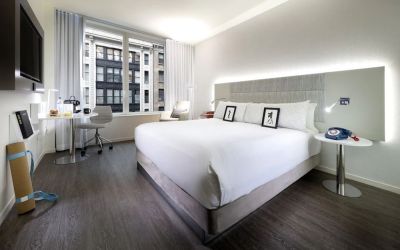 Day use room with work desk at Innside By Melia New York Nomad.