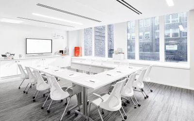 Professional meeting room at Innside By Melia New York Nomad.