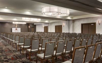 Professional conference room at DoubleTree By Hilton Hotel Toronto Airport West.