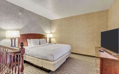 Day use room in upper floor at Radisson Hotel Salt Lake City Airport.