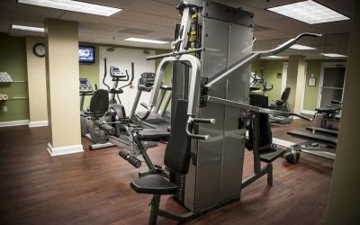 Fitness center available at The Mutiny Hotel.
