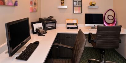 Business center available at Candlewood Suites Boise.