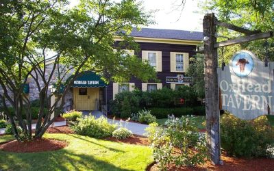 Hotel exterior at Sturbridge Host Hotel.