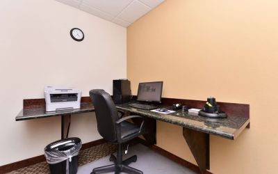 Business center available at Hampton Inn Deer Park.