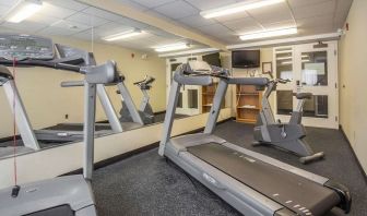 Fitness center at Comfort Inn Pickering.