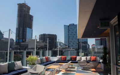 Hotel terrace at Hotel Monville - 295871.