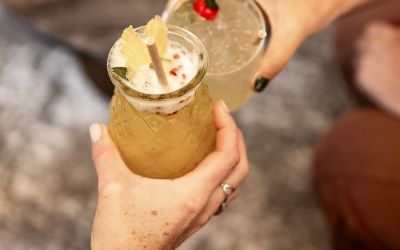 Hotel drinks at Pullman Lyon.