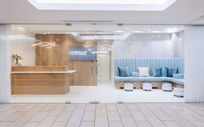 Spa center at Hyatt Regency Vancouver.