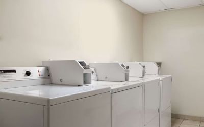 Laundry room at Travelodge Edmonton South.