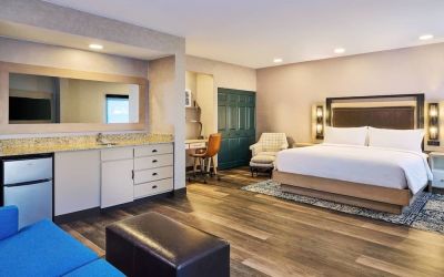 Spacious day use room at Four Points By Sheraton Salt Lake City Airport.