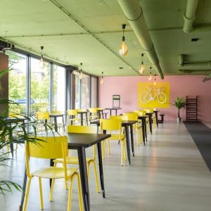Breakfast available at Urban Hotel The Golden Stork.