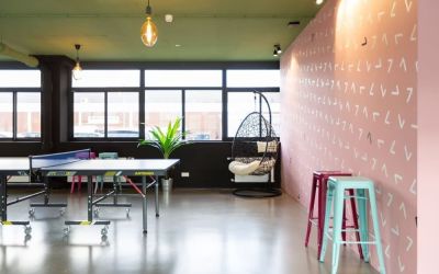 Coworking space at Urban Hotel The Golden Stork.
