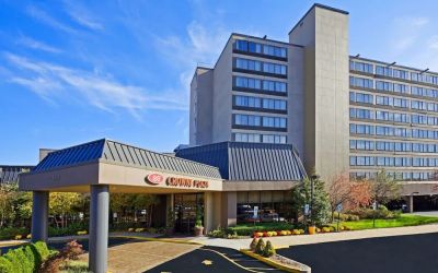 Hotel exterior at Crowne Plaza Englewood.
