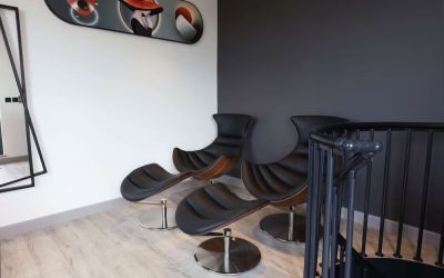 Relaxing loungers at Spark By Hilton Luton.