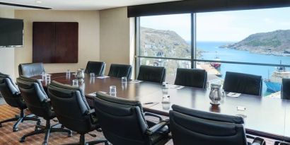 Professional meeting room at Sheraton Hotel Newfoundland.