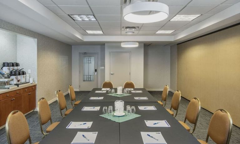Professional meeting room at Holiday Inn Express & Suites Medicine Hat.