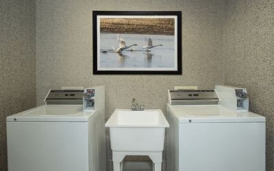 Laundry service at Holiday Inn Express & Suites Medicine Hat.