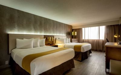 Day use twin room at Atlantica Hotel Halifax.