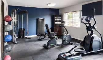 Fitness center available at Garner By IHG.