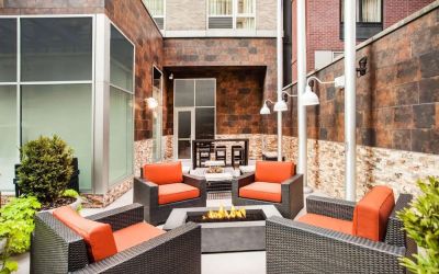 Terrace at Hilton Garden Inn New York/West 35th Street.