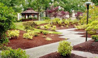 Garden at Hilton Seattle Airport & Conference Center.