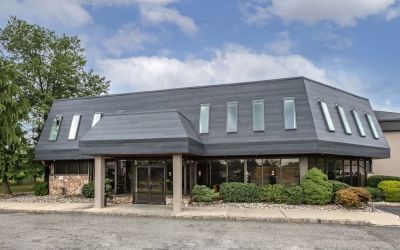 Hotel exterior at Amwell Suites Somerset Bridgewater.