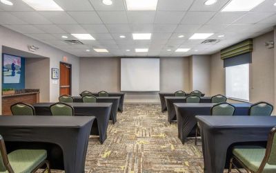 Meeting room at Hampton Inn & Suites Dallas/Allen.
