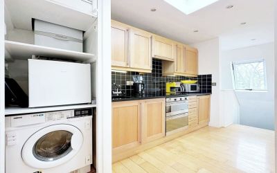 Kitchen and laundry service at Hammersmith One.