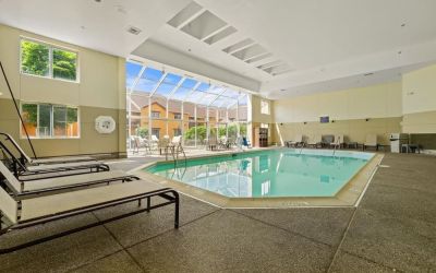 Refreshing indoor pool at Chicago Club Inn & Suites.