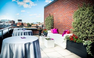 Terrace at The Bostonian Boston, A Millennium Hotel.