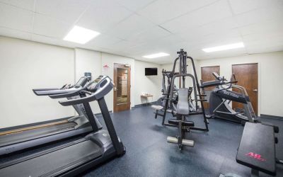 Fitness center available at Hawthorn Suites By Wyndham El Paso Airport.