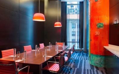Meeting room available at Courtyard By Marriott New York Manhattan/Central Park.