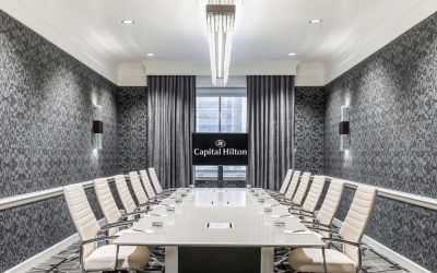 Professional meeting room at Capital Hilton.