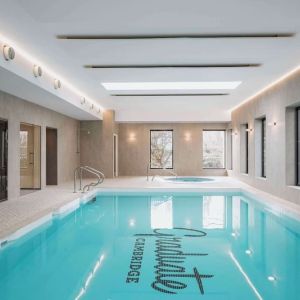 Indoor pool at Graduate By Hilton Cambridge.