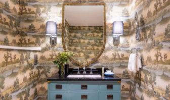 Guest bathroom at Graduate By Hilton Cambridge.