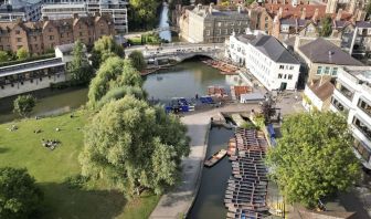River and park views at Graduate By Hilton Cambridge.