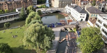 River and park views at Graduate By Hilton Cambridge.