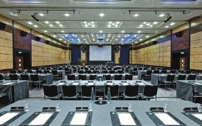 Conference room at Leonardo Royal Hotel London City.