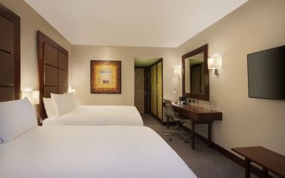 Day use twin room at Leonardo Royal St Paul's Hotel.