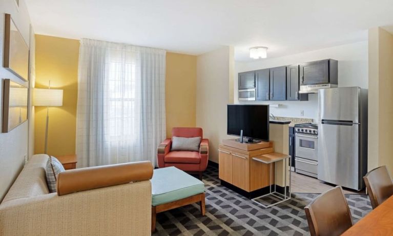Spacious king room at MainStay Suites Mt. Laurel - Philadelphia.