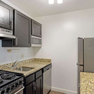 Kitchen available at MainStay Suites Mt. Laurel - Philadelphia.