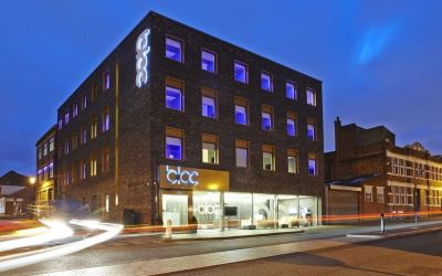 Hotel exterior at Bloc Hotel Birmingham.