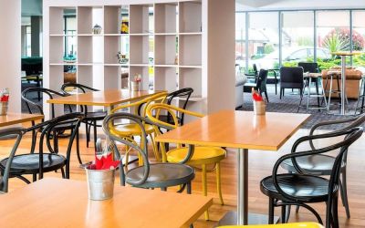 Workspace area at Ibis Styles Barnsley.
