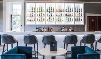 Hotel bar at Barnett Hill Hotel.