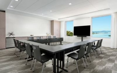 Meeting room at AC Hotel By Marriott SFO/Oyster Point Waterfront.