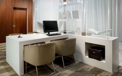 Business center available at AC Hotel By Marriott SFO/Oyster Point Waterfront.